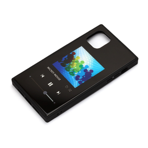 PGA iPhone 11 Pro Max用ガラスハイブリッドケース ミッキーマウス/ブラック PG-DGT19C01MKY-イメージ1