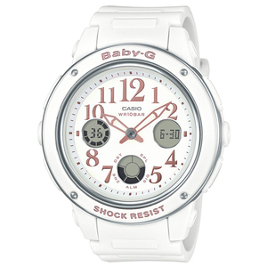 カシオ 腕時計 BABY-G ホワイト・ゴールド時字 BGA-150EF-7BJF-イメージ1