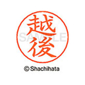 シヤチハタ ネームペン用ネーム シルバー 既製 越後 FC46220-X-GPS-0449