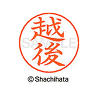 シヤチハタ ネームペン用ネーム シルバー 既製 越後 FC46220-X-GPS-0449