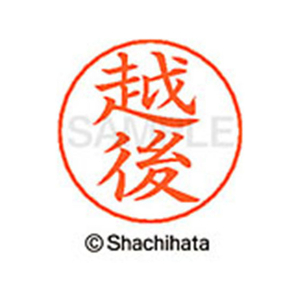シヤチハタ ネームペン用ネーム シルバー 既製 越後 FC46220-X-GPS-0449-イメージ1