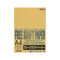 SAKAEテクニカルペーパー SAKAETP/フリークラフトペーパー A4 ライトブラウン 100枚×5冊 FC48264-FK-A4-LB