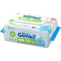 アイリスオーヤマ Genki!おしりふき 厚手100枚 FCE538M-GOK-T1001N