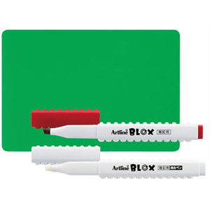 シヤチハタ BLOX暗記用 赤色ペンセット FC19308-KTX-330/S-R-イメージ1