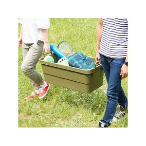 トラスコ中山 トランクカーゴ 70L OD色 780390370オリーブドラブ(OD)70 FC590GY-4408497-イメージ8