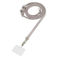 インプリンク スマートフォン用 PUレザーネックストラップ サンドベージュ IMNS03SBE