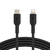 BELKIN USB-C to ライトニングケーブル(1m) ブラック CAA003BT1MBK-イメージ4