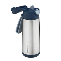 ビーボックス ステンレススポーツスパウトボトル500ml(ステンレス製水筒) ミッドナイト 878ﾐｯﾄﾞﾅｲﾄ