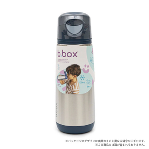 ビーボックス ステンレススポーツスパウトボトル500ml(ステンレス製水筒) ミッドナイト 878ﾐｯﾄﾞﾅｲﾄ-イメージ6