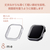 エレコム Apple Watch Series 10(42mm)用ハードバンパー ストーン付 &me クリア AW-24BBPPJCR-イメージ5