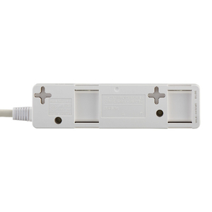 エルパ スイッチ付き 雷ガードタップ(3個口・1m) ホワイト WLK-R31SW-イメージ6