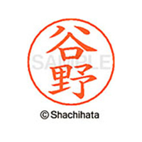 シヤチハタ ネームペン用ネーム シルバー 既製 谷野 FC47207-X-GPS-1436