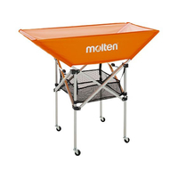 モルテン 折りたたみ式平型ボールカゴ 背高 FCE538S-BK0033O