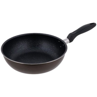 ＬＩＶ ＰＬＵＳ ベストコ 深型フライパン 28cm ガス火専用 ブラウン FCE428W-ND-633