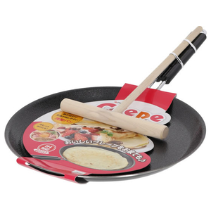 TAKAGI IHクレープパン24cm&トンボセット FCJ189W-4907052853768-イメージ1