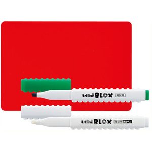 シヤチハタ BLOX暗記用 緑色ペンセット FC19309-KTX-330/S-G-イメージ1