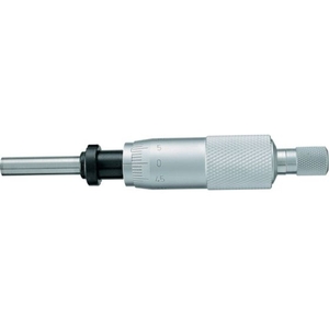 新潟精機 マイクロメータヘッド 測定範囲0~25mm ナット付 1511291080～250.01ナット付 FC590JN-3774597-イメージ1
