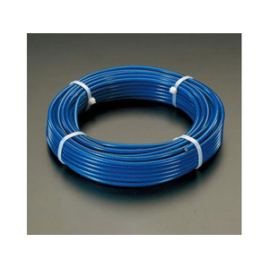 エスコ 3/5mm×30m/7×7 ワイヤーロープ(SUS・PVCコート) FCJ040M-EA628SN-33-イメージ1