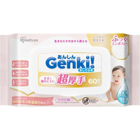 アイリスオーヤマ Genki!おしりふき 超厚手60枚入 FCE539M-GOK-ST601N