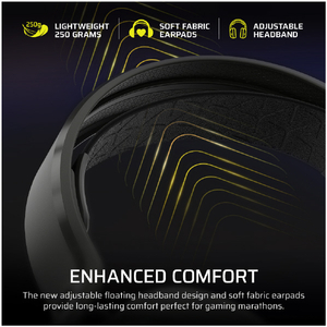 コルセア CORSAIR製 HS35 v3 Wireless ゲーミングヘッドセット カーボン CAR-9011401-WW-イメージ10