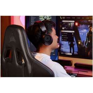 コルセア CORSAIR製 HS35 v3 Wireless ゲーミングヘッドセット カーボン CAR-9011401-WW-イメージ16