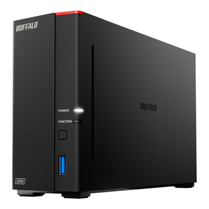 バッファロー SOHO向け ネットワークHDD 1ベイ 3TB リンクステーション LS710DN0301B-イメージ1