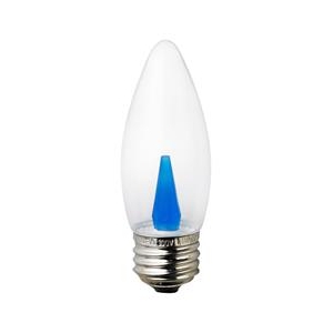 エルパ LED電球 E26口金 1．4W装飾電球 シャンデリアタイプ 青色 elpaball mini LDC1CB-G-G339-イメージ2