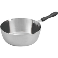 本間製作所 K 三層鋼クラッド プラ柄雪平鍋 21cm FC623LF-2283700