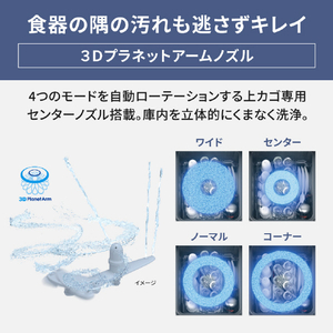 パナソニック 「標準工事＋引取料金込み」 ビルトイン食器洗い乾燥機 NP-60MS8S-イメージ4