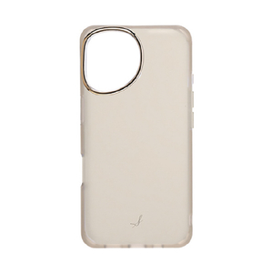Ｈａｍｅｅ iPhone 16用ハイブリッドケース SALISTY クリアカラー グレージュ 669-978801-イメージ1