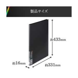 ハクバ プロフェッショナルプリントアルバム V(A3サイズ 20枚収納) ブラック ADP5-A3BK-イメージ7