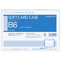 コクヨ ソフトカードケース 軟質 B6 20個 FC02611-ｸｹ-56