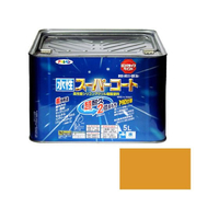 アサヒペン 水性スーパーコート 5L シトラスイエロー FC515NV