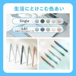 三菱鉛筆 ジェットストリーム4&1 ライトタッチインク 0.5 コーラルピンク 10本 FC302NU-MSXE5-LS-05.66-イメージ7