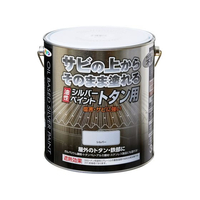 アサヒペン 油性シルバーペイントトタン用 3kg シルバー FC025NV