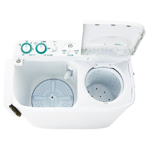 AQUA 4．0kg二槽式洗濯機 ホワイト AQW-N401(W)-イメージ3