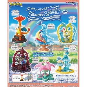 リーメント ポケットモンスター Shower Splash! 6個入りBOX ECﾎﾟｹﾓﾝSHOWERSPLASH-イメージ1