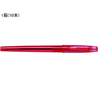 パイロット スーパーグリップG 0.5mm 極細 赤 10本 F047911-BSGC-10EF-RR
