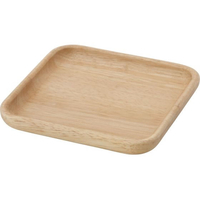 不二貿易 木製スクエアディッシュ S ボヌール FC654TA-96219