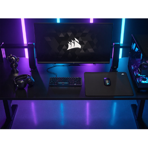 CORSAIR MM500 v2 ハイブリッド布製ゲーミングマウスパッド(大型) ブラック CH-941B161-WW-イメージ2