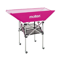 モルテン 折りたたみ式平型ボールカゴ 背高 FCE539S-BK0033P