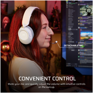 コルセア CORSAIR製 HS35 v3 Wireless ゲーミングヘッドセット ホワイト CAR-9011402-WW-イメージ11