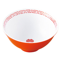 エンテック スープ椀 白/赤 FC73270-CA-40