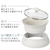 エレコム LiFERE IH卓上調理なべ HOT DISH cocotte ホワイト HAC-IH01CWH-イメージ5