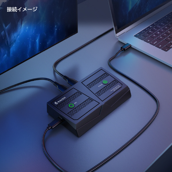 センチュリー ゲーミングビデオキャプチャ Multi RACENシリーズ CRC-GVCAP04 Type 60fps フルHD 1920×1080 1080p HD 1280×720 720p 60fps　 CRC PCレス HDMI2 φ3 3840×2160 60Hz SD 720×480 480p FAT32