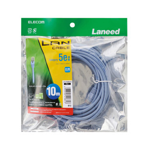 エレコム Cat5e準拠LANケーブル(10m) ブルー LD-CTN/BU10-イメージ2