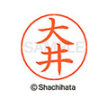 シヤチハタ ネームペン用ネーム シルバー 既製 大井 FC46224-X-GPS-0453