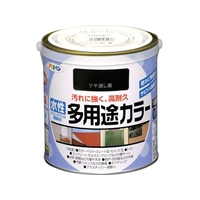 アサヒペン 水性多用途カラー 0.7L ツヤ消し黒 FC320HS-7878401