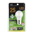 オーム電機 LED電球 E17口金 全光束261lm(1．7W普通電球サイズ) 昼白色相当 LDA2N-E17 C6/PS35