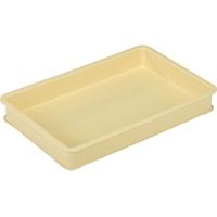 岐阜プラスチック工業 パンコンテナー大型浅 アイボリー アイボリー15643418 FC591GY-8362486